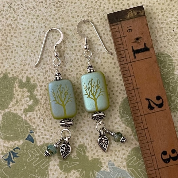 “Letting Go” - Dangle Earrings - Picture 4 of 7